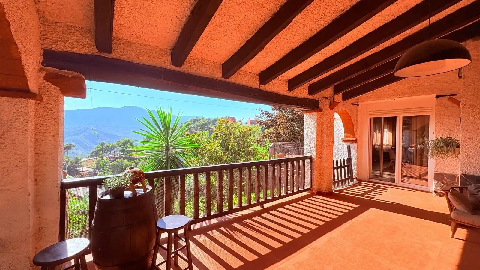 Terrassa de Casa o xalet en venda en Castellar del Vallès amb Aire condicionat, Calefacció i Jardí privat