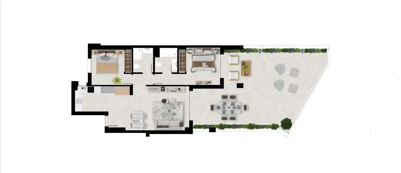 Appartement compact avec terrasse à vendre à El Faro de Calaburra - Chaparral, imagen 21