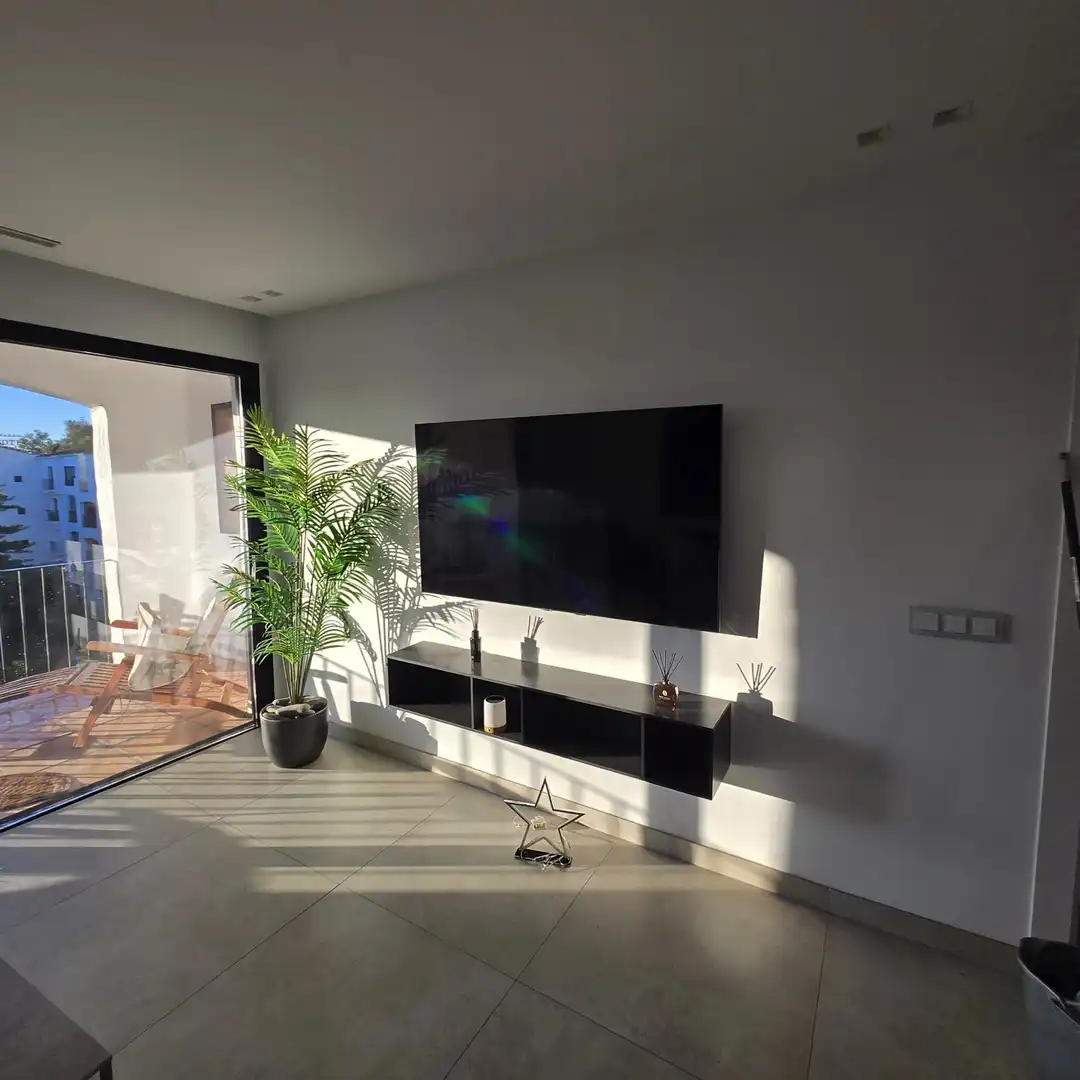 Sala de estar de Apartamento en venta en Marbella con Aire acondicionado, Terraza y Trastero