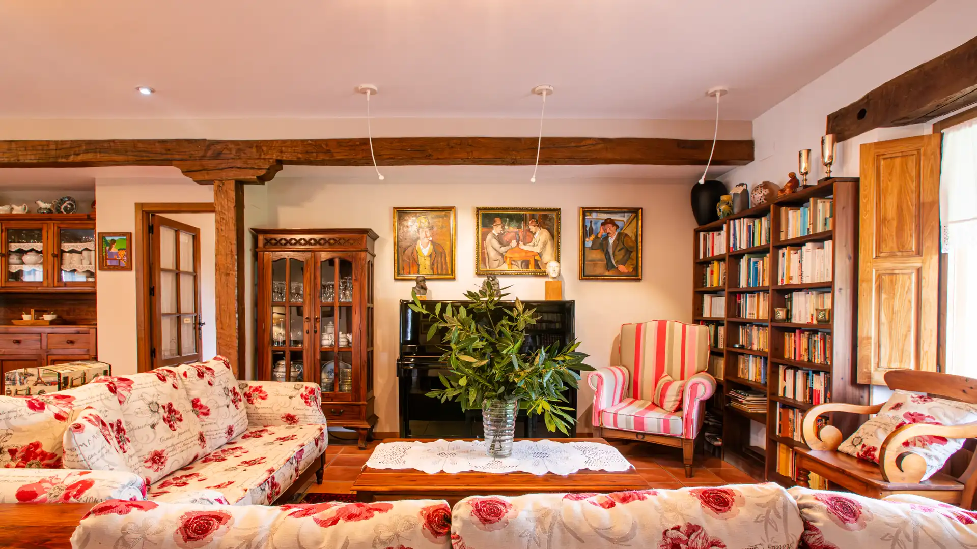 Sala de estar de Casa o chalet en venta en Villafufre con Jardín privado y Amueblado