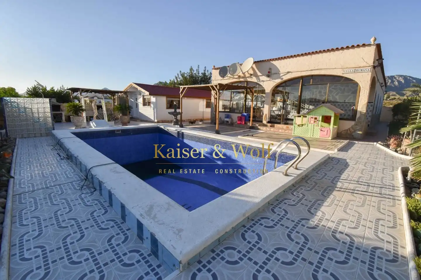 Piscina de Casa o xalet en venda en Albatera amb Aire condicionat, Piscina i Moblat
