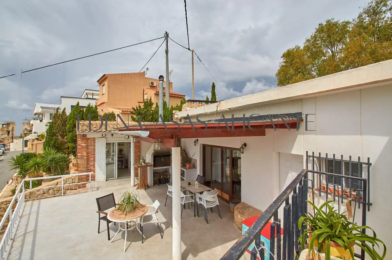 Exterior view of Houses for sale in El Campello  with Air Conditioner, Heating and Private garden