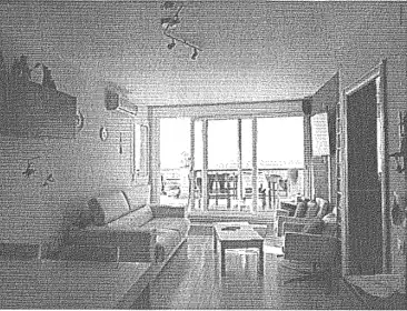Sala d'estar de Casa adosada en venda en Sitges amb Aire condicionat, Calefacció i Parquet