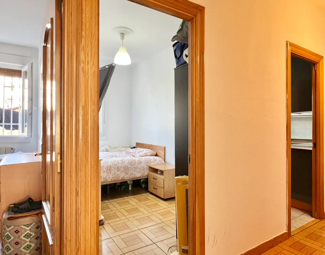 Schlafzimmer von Wohnung zum Verkauf in Vitoria - Gasteiz mit Heizung, Parkett und Terrasse