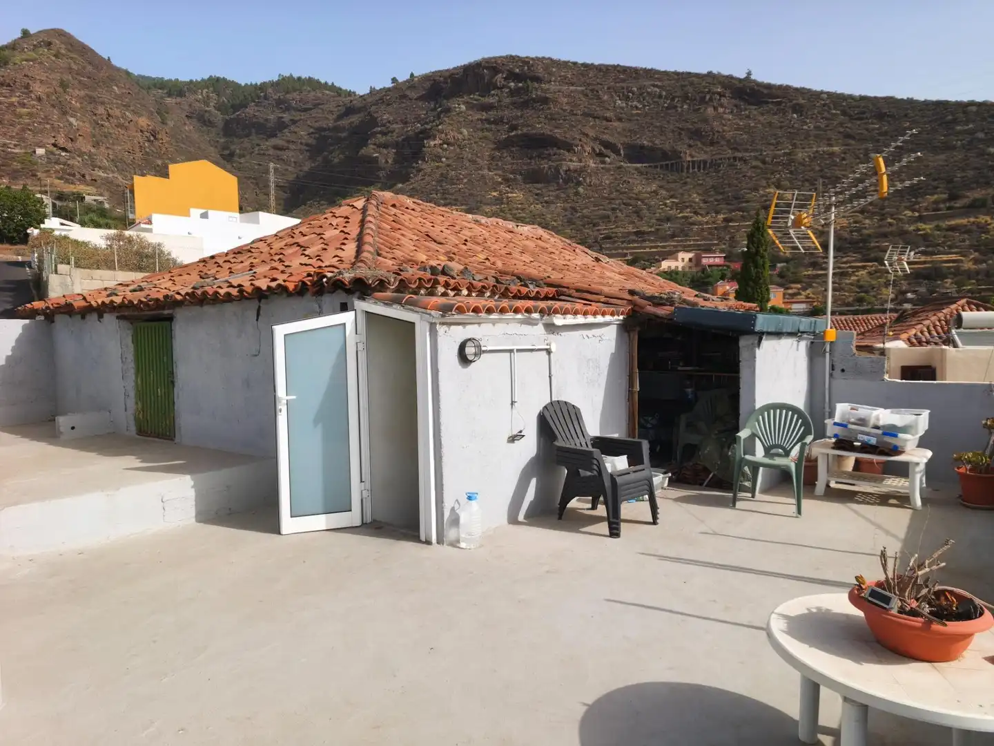 Terrassa de Casa o xalet en venda en Candelaria amb Aire condicionat, Jardí privat i Terrassa