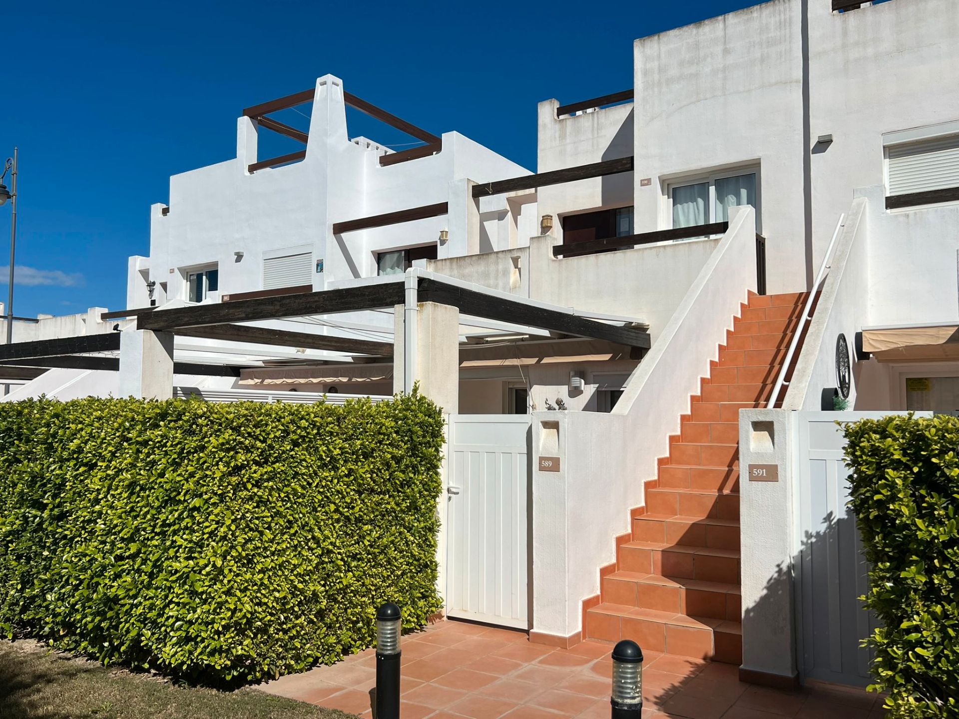 Exterior view of Flat for sale in Alhama de Murcia  with Air Conditioner, Heating and Private garden