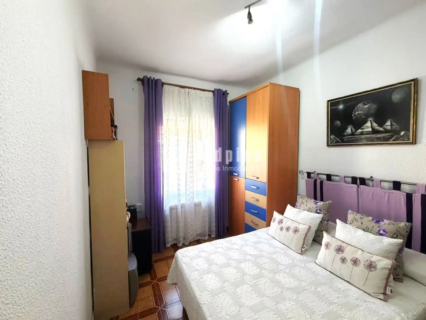 Bedroom of Flat for sale in Madrid  with Air Conditioner and Heating