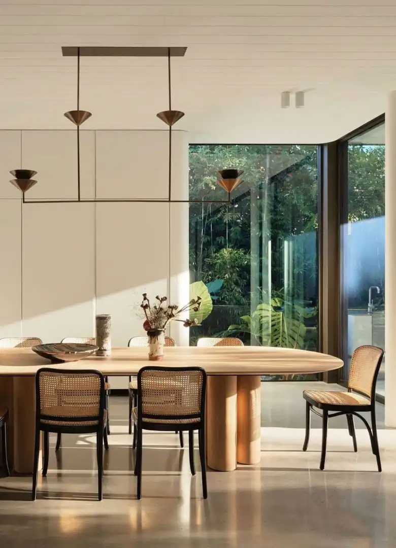 Dining room of Houses for sale in Estepona  with Air Conditioner, Private garden and Terrace