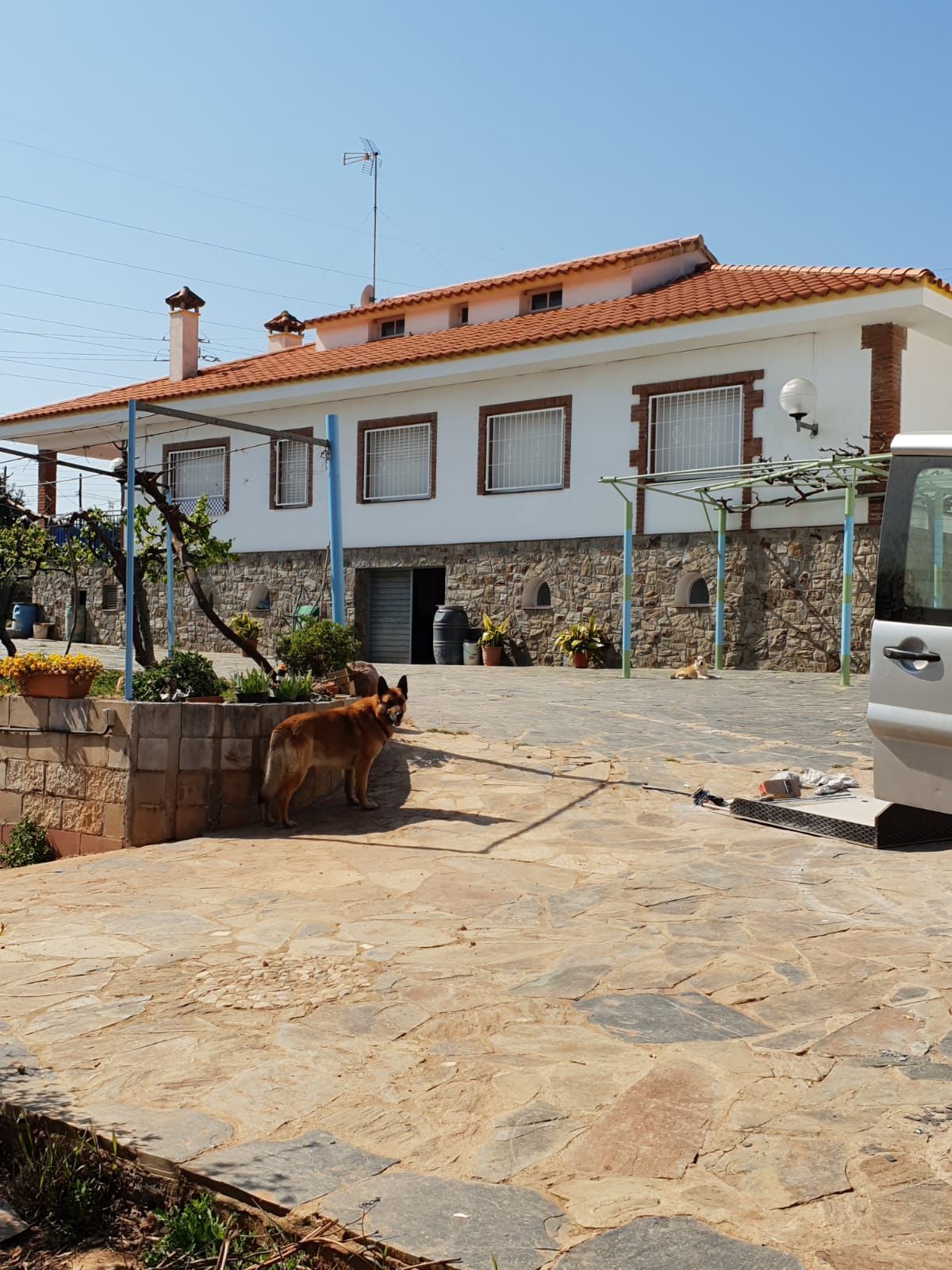 Vista exterior de Finca rústica en venda en Sentmenat amb Calefacció, Jardí privat i Terrassa