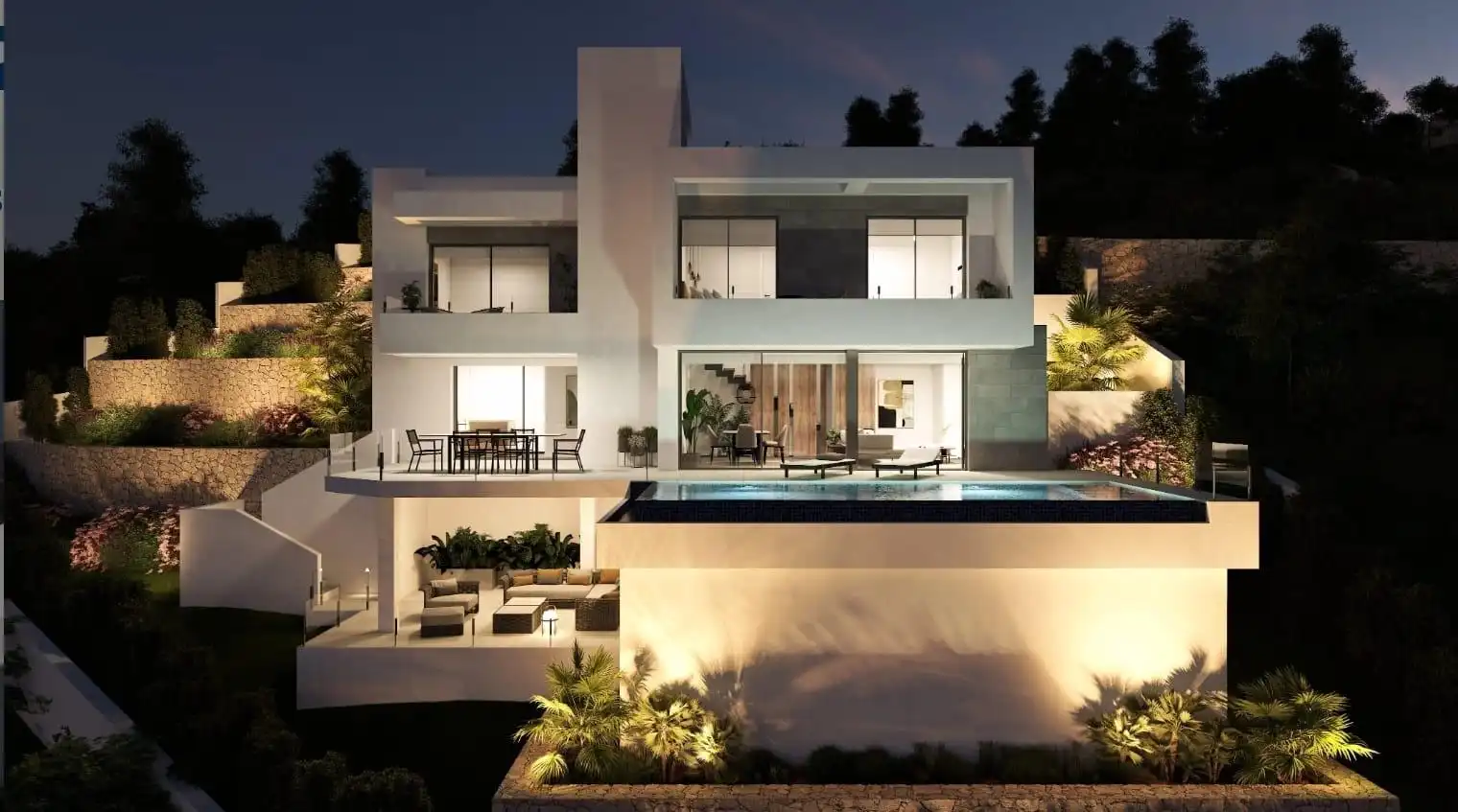 Detached house with terrace for sale in Cumbre del Sol, imagen 2