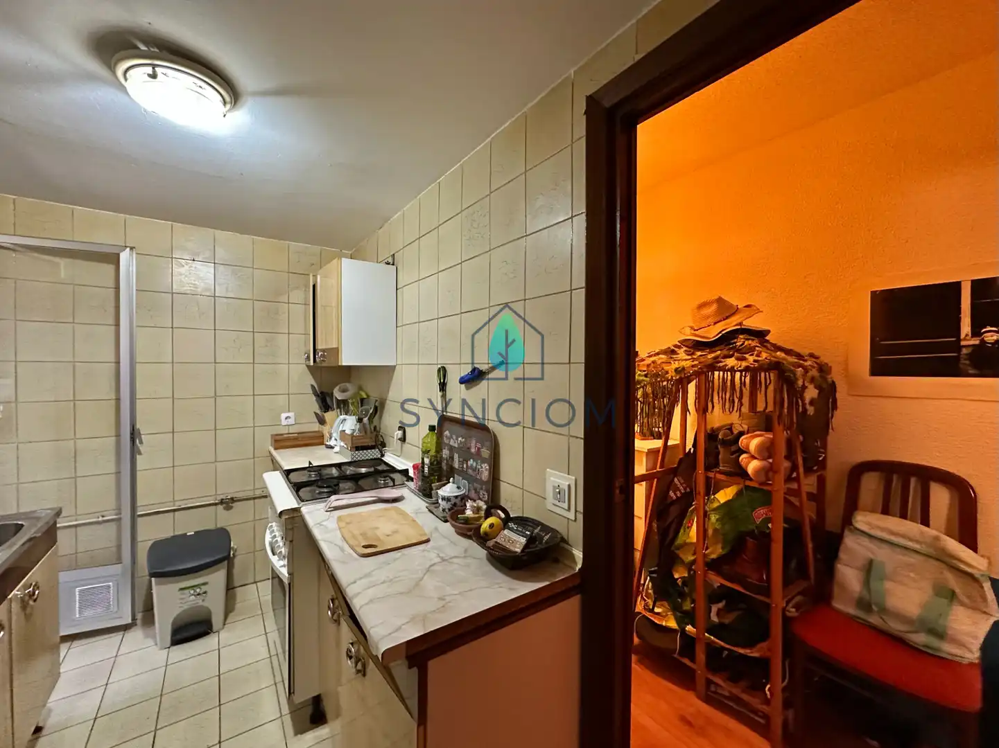 Kitchen of Ground floor for sale in Fresnedillas de la Oliva  with Heating, Terrace and Storage room