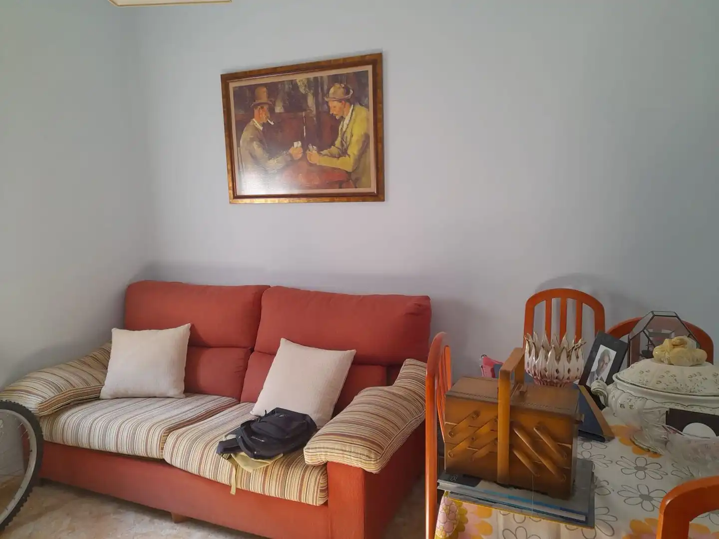 Sala de estar de Casa o chalet en venta en Málaga con Aire acondicionado, Terraza y Trastero
