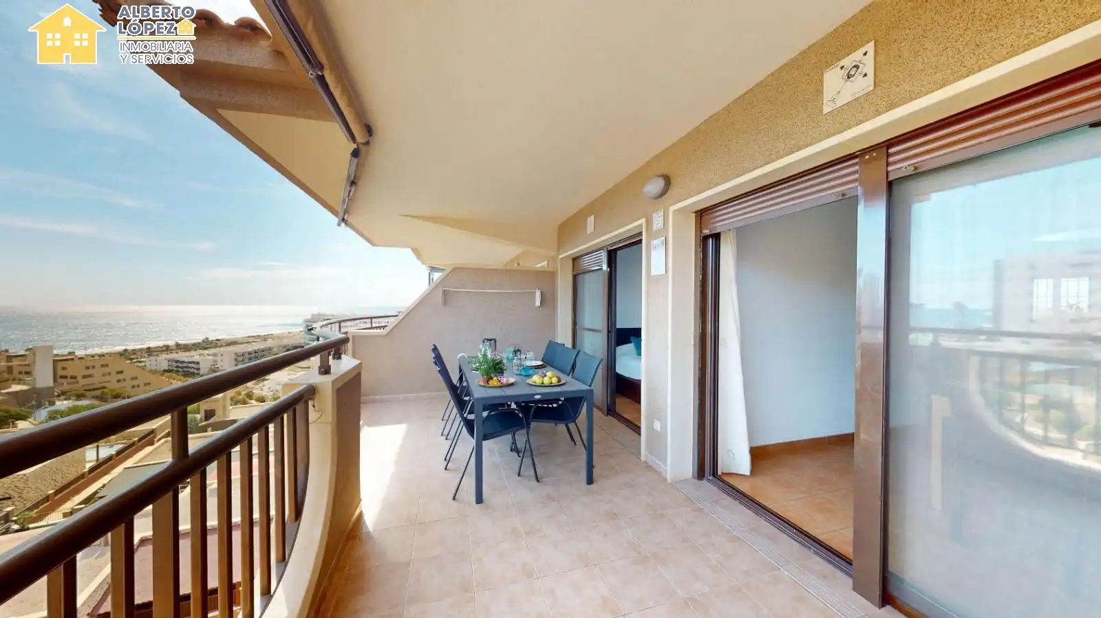Terrasse von Wohnung zur Miete in Elche / Elx mit Klimaanlage, Terrasse und Möbliert