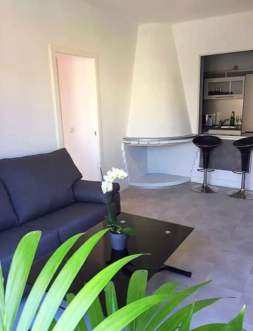 Sala de estar de Apartamento en venta en Sitges con Balcón