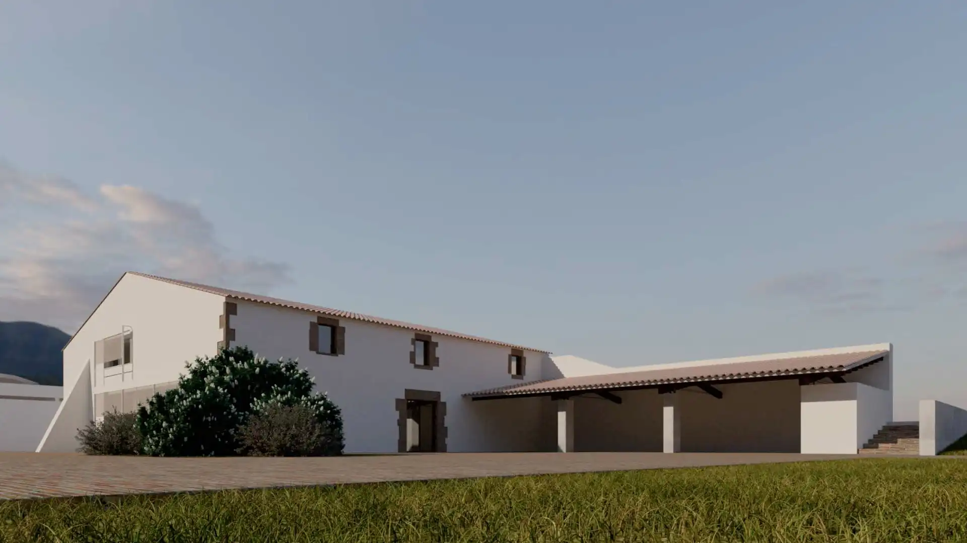 Vista exterior de Finca rústica en venda en Vilobí d'Onyar