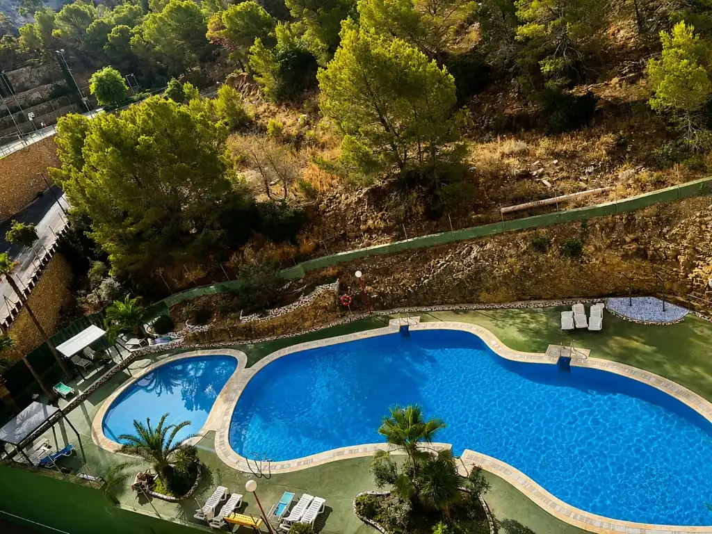 Piscina de Pis de lloguer en Benidorm
