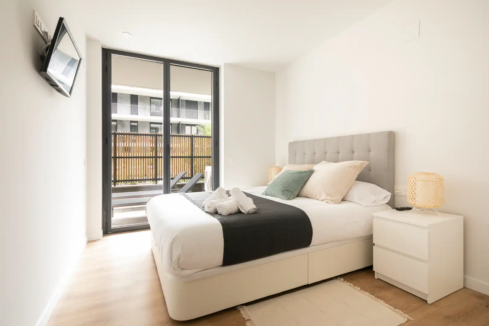 Habitación de Apartamento en venta en Badalona con Aire acondicionado, Amueblado y Horno
