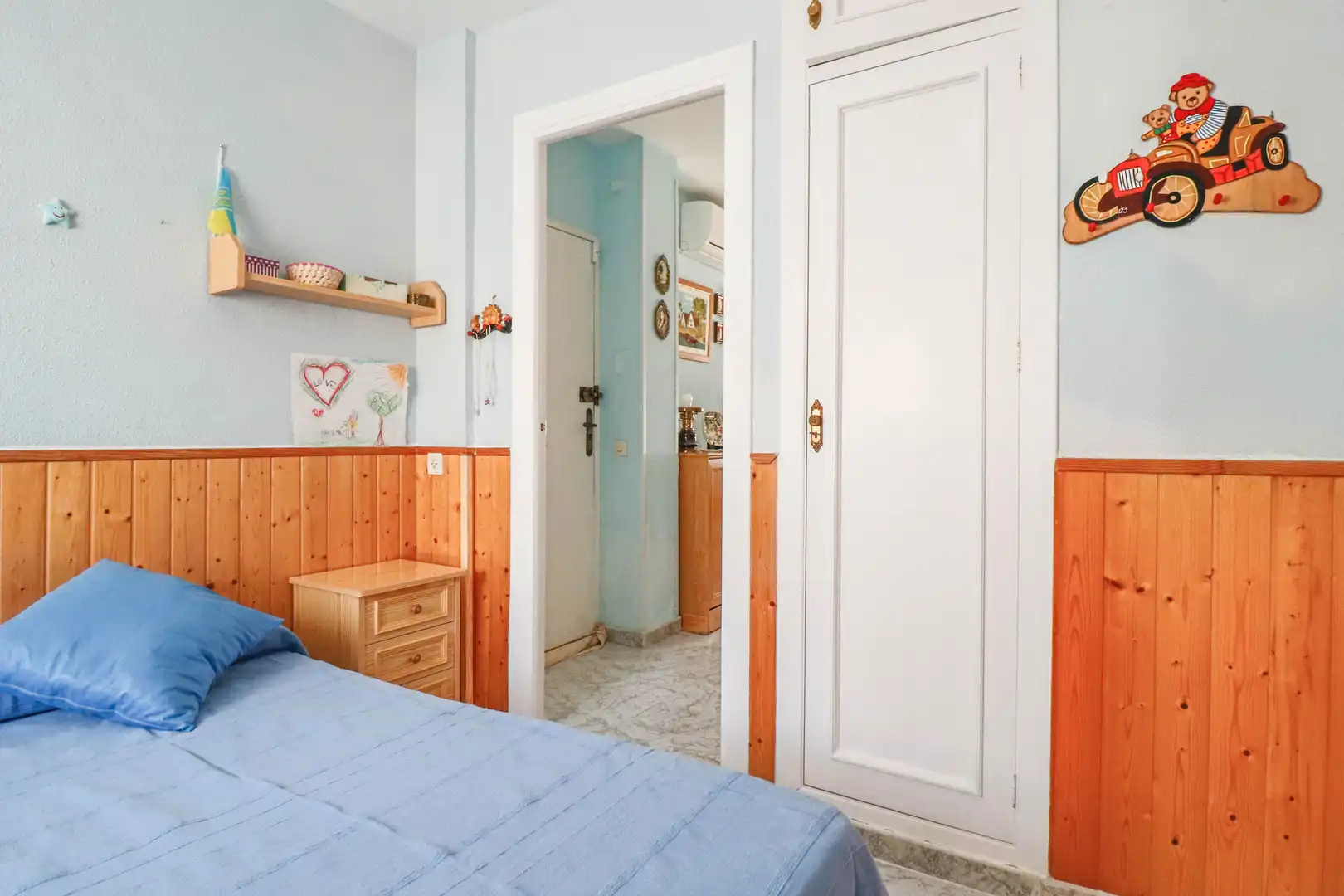 Bedroom of Apartments for sale in La Manga del Mar Menor  with Air Conditioner, Terrace and Storage room