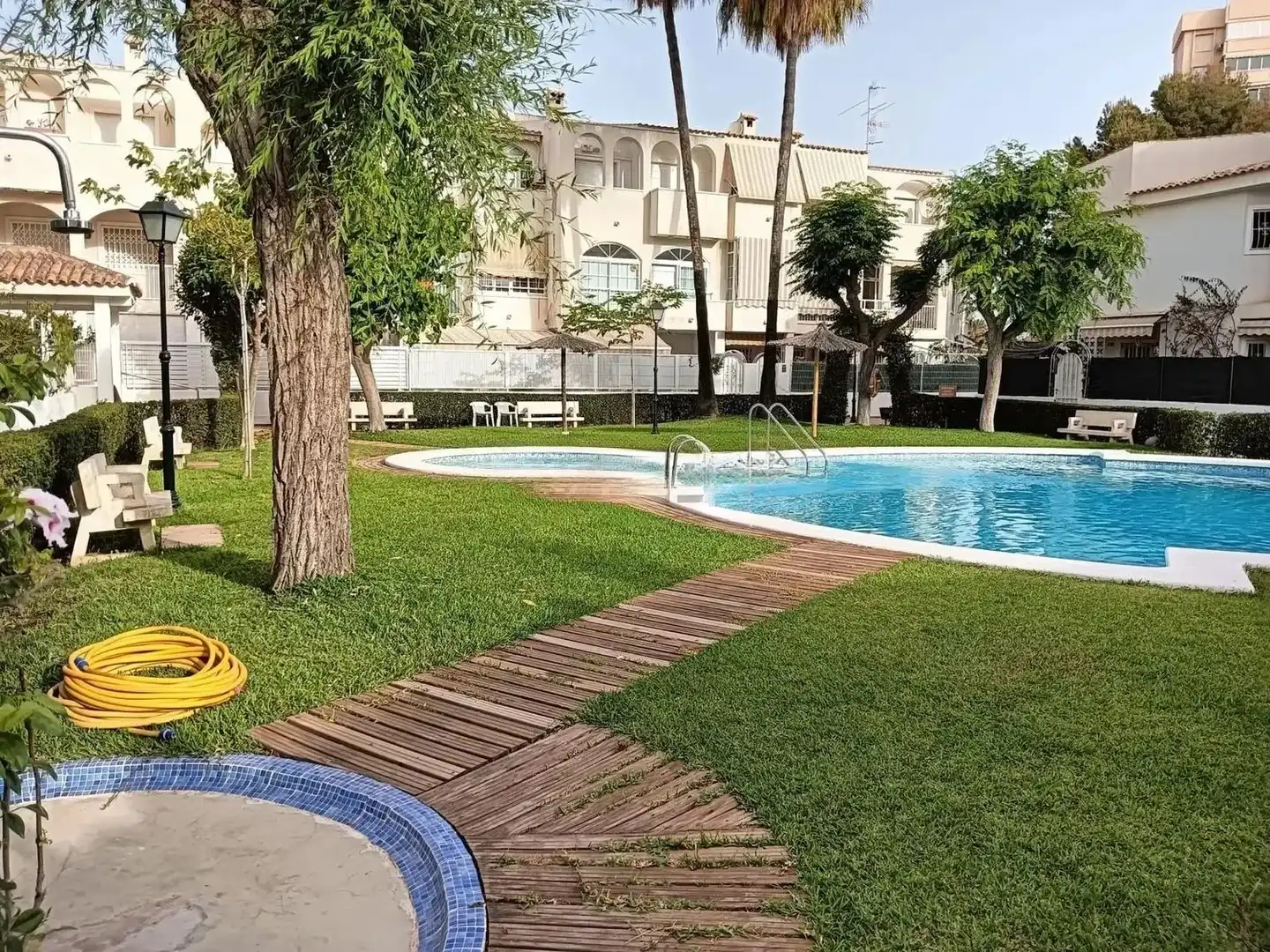Piscina de Casa o chalet de alquiler en El Campello con Aire acondicionado, Calefacción y Terraza