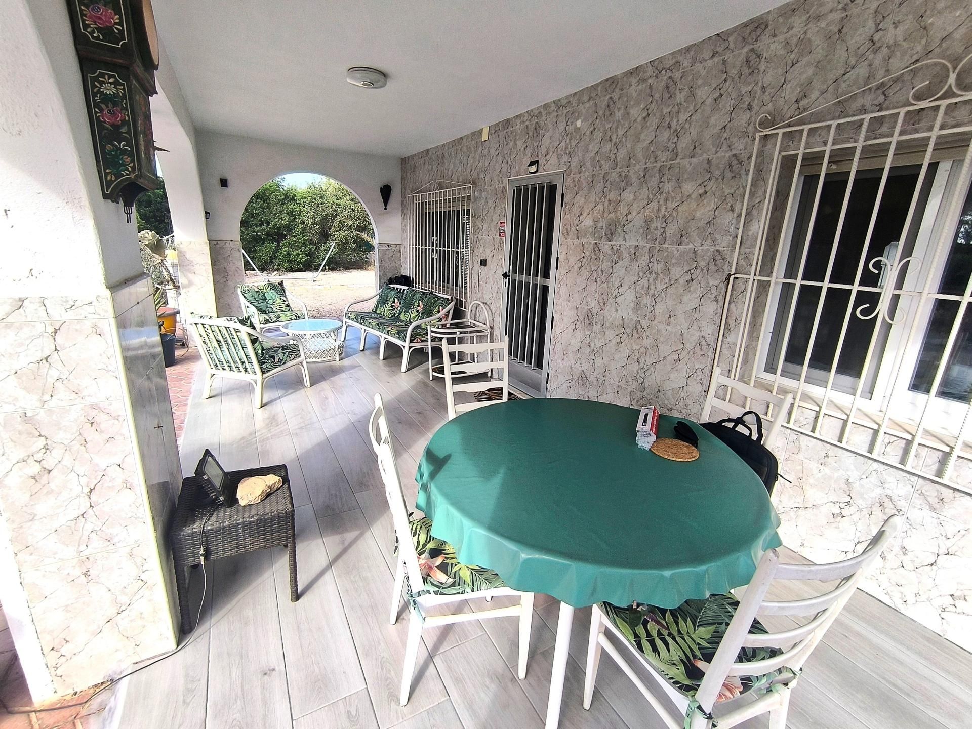 Jardín de Finca rústica en venta en Elche / Elx con Aire acondicionado, Terraza y Piscina