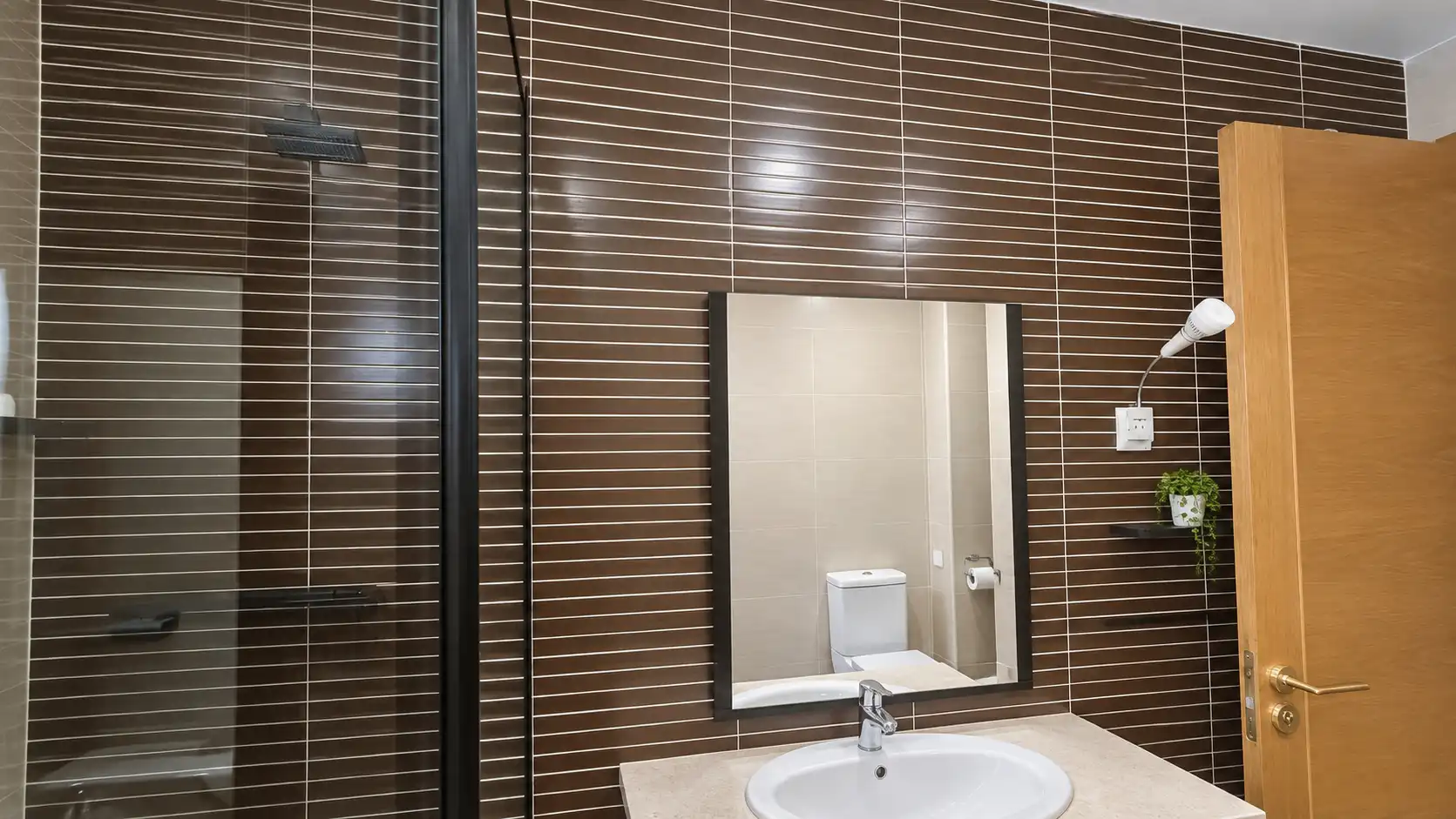 Baño de Piso en venta en Rincón de la Victoria con Jardín privado, Horno y Lavadora