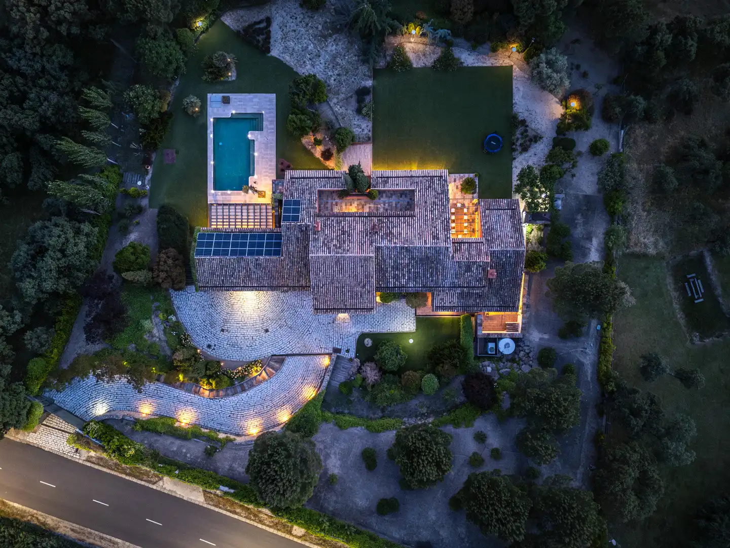 Jardí de Casa o xalet en venda en Las Rozas de Madrid amb Aire condicionat, Calefacció i Jardí privat