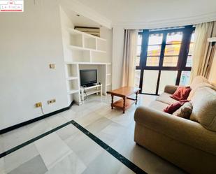 Living room of Flat to rent in Málaga Capital  with Air Conditioner and Parquet flooring