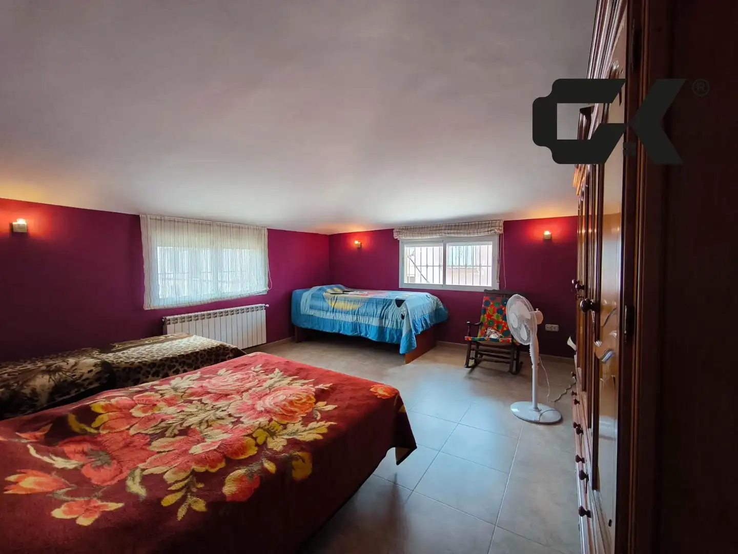 Schlafzimmer von Haus oder Chalet zum Verkauf in Lorca mit Heizung und Abstellraum