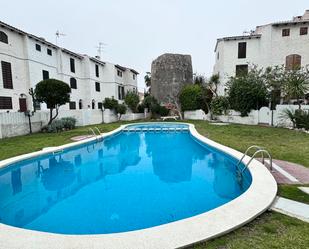 Piscina de Casa adosada en venda en Torredembarra amb Aire condicionat, Jardí privat i Terrassa