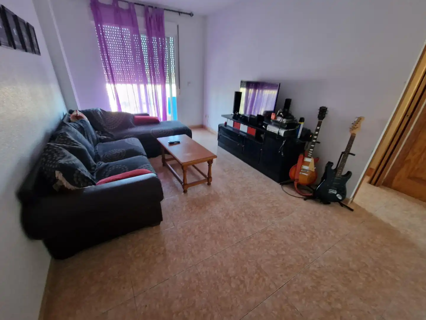 Sala de estar de Apartamento en venta en Águilas con Balcón