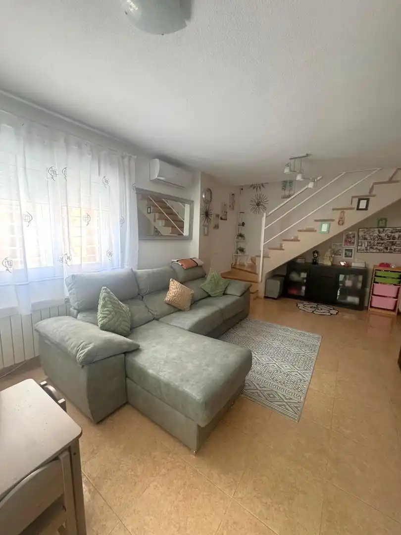 Living room of Detached homes for sale in Pozo de Guadalajara  with Air Conditioner, Heating and Private garden