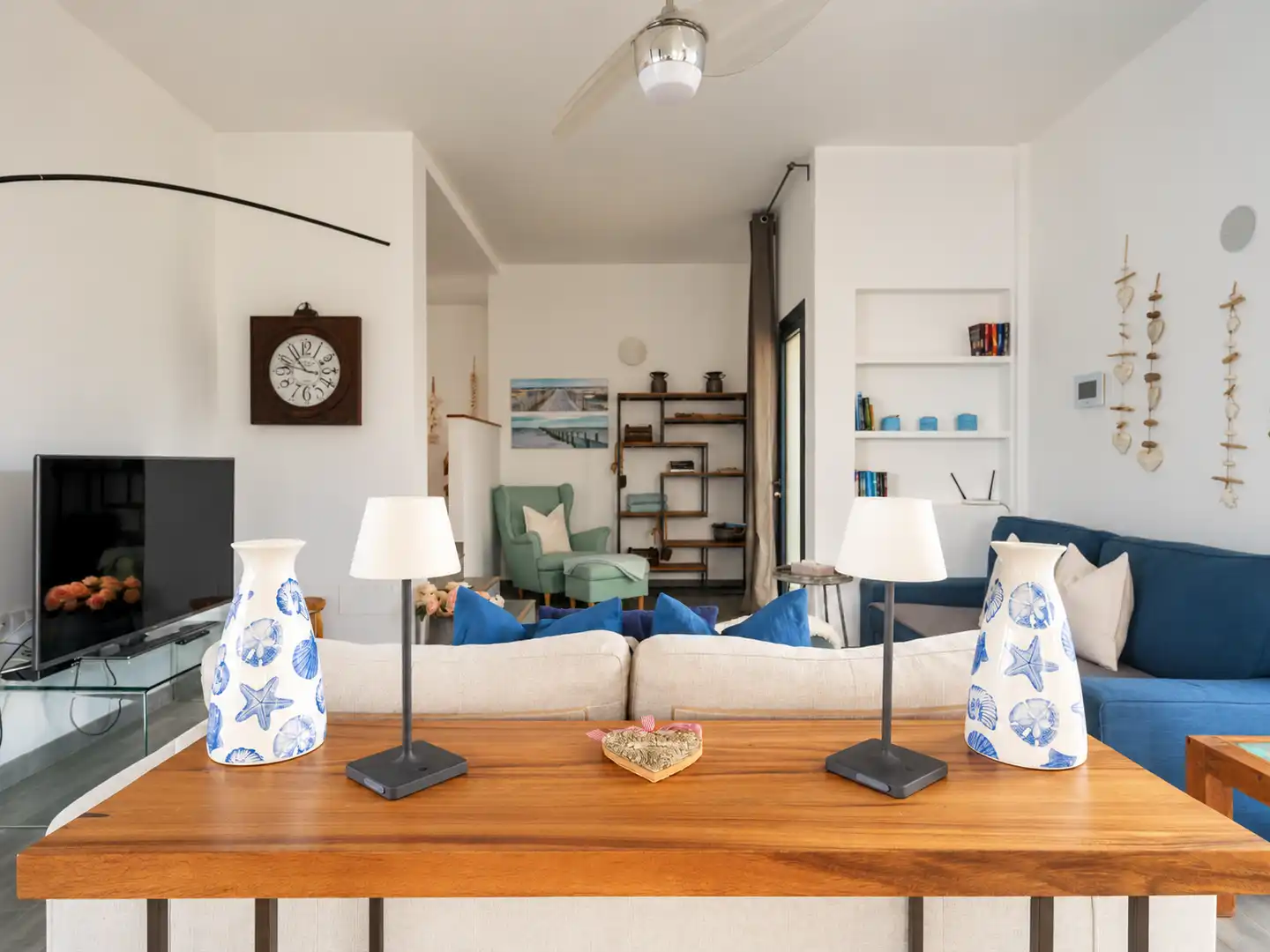 Sala de estar de Casa o chalet en venta en La Oliva con Jardín privado, Terraza y Trastero