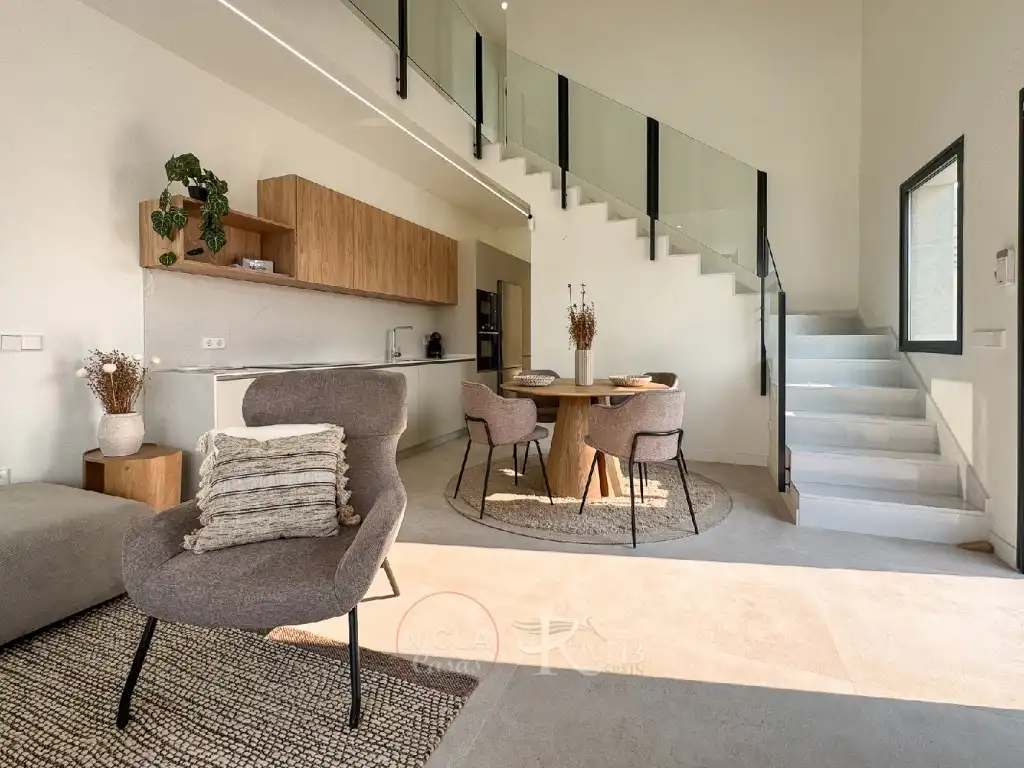 Sala d'estar de Casa o xalet en venda en Vera amb Aire condicionat, Terrassa i Piscina