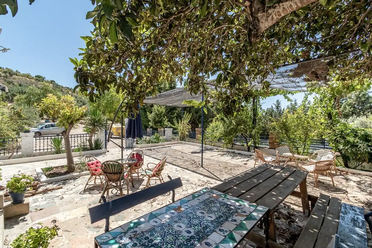 Jardín de Finca rústica en venta en Moclín con Piscina