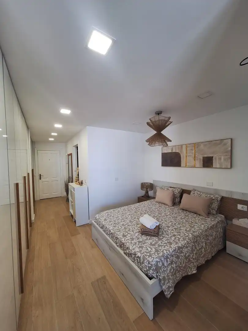 Schlafzimmer von Wohnung zur Miete in San Miguel de Abona mit Klimaanlage, Möbliert und Gemeinschaftspool