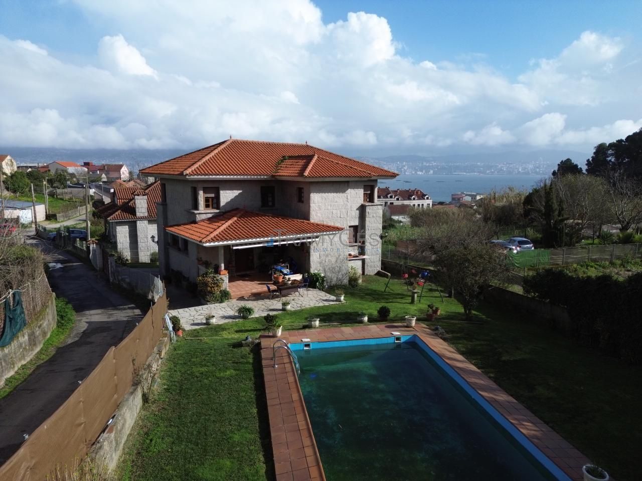 Jardín de Casa o chalet en venta en Moaña con Calefacción, Jardín privado y Terraza