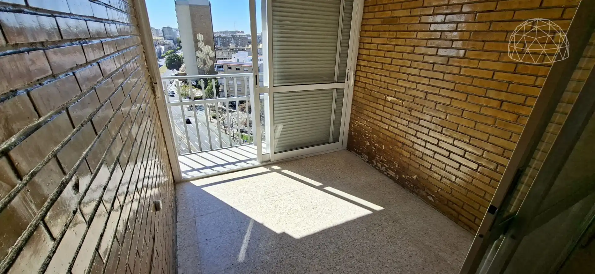 Balcony of Flat for sale in Sevilla  with Private garden and Balcony