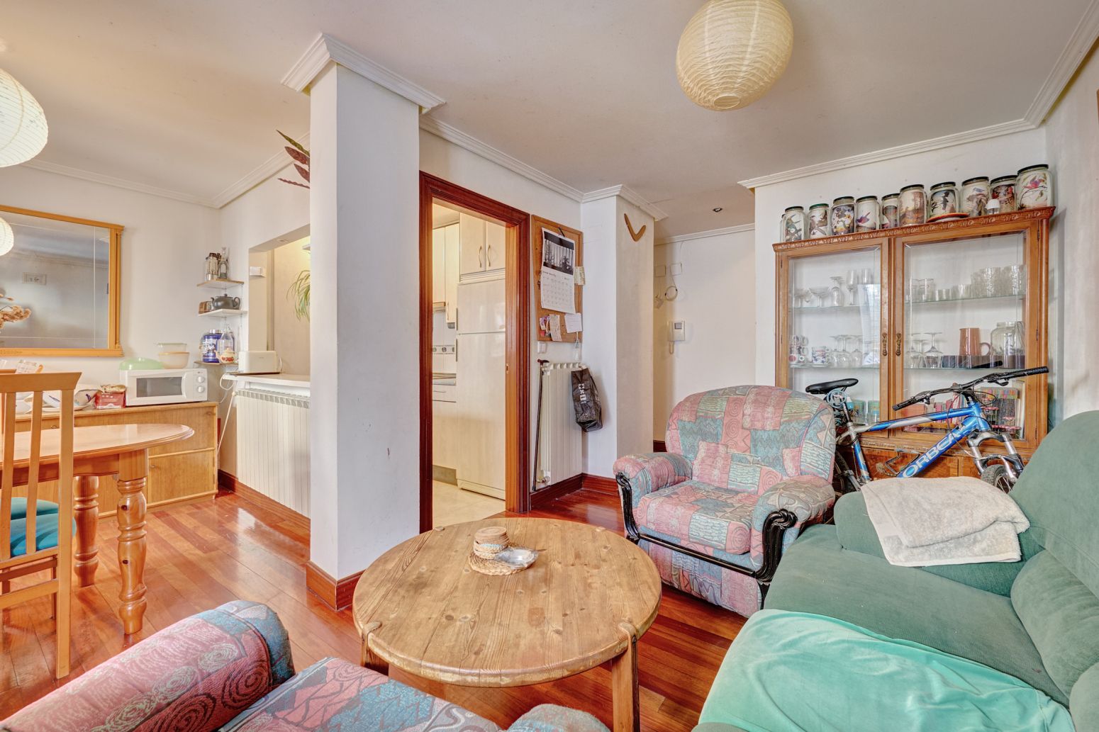 Living room of Flat for sale in  Pamplona / Iruña  with Heating and Balcony