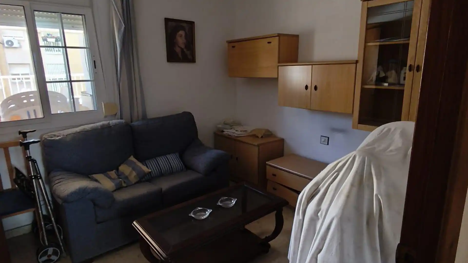 Bedroom of Flat for sale in Málaga Capital  with Air Conditioner, Terrace and Storage room
