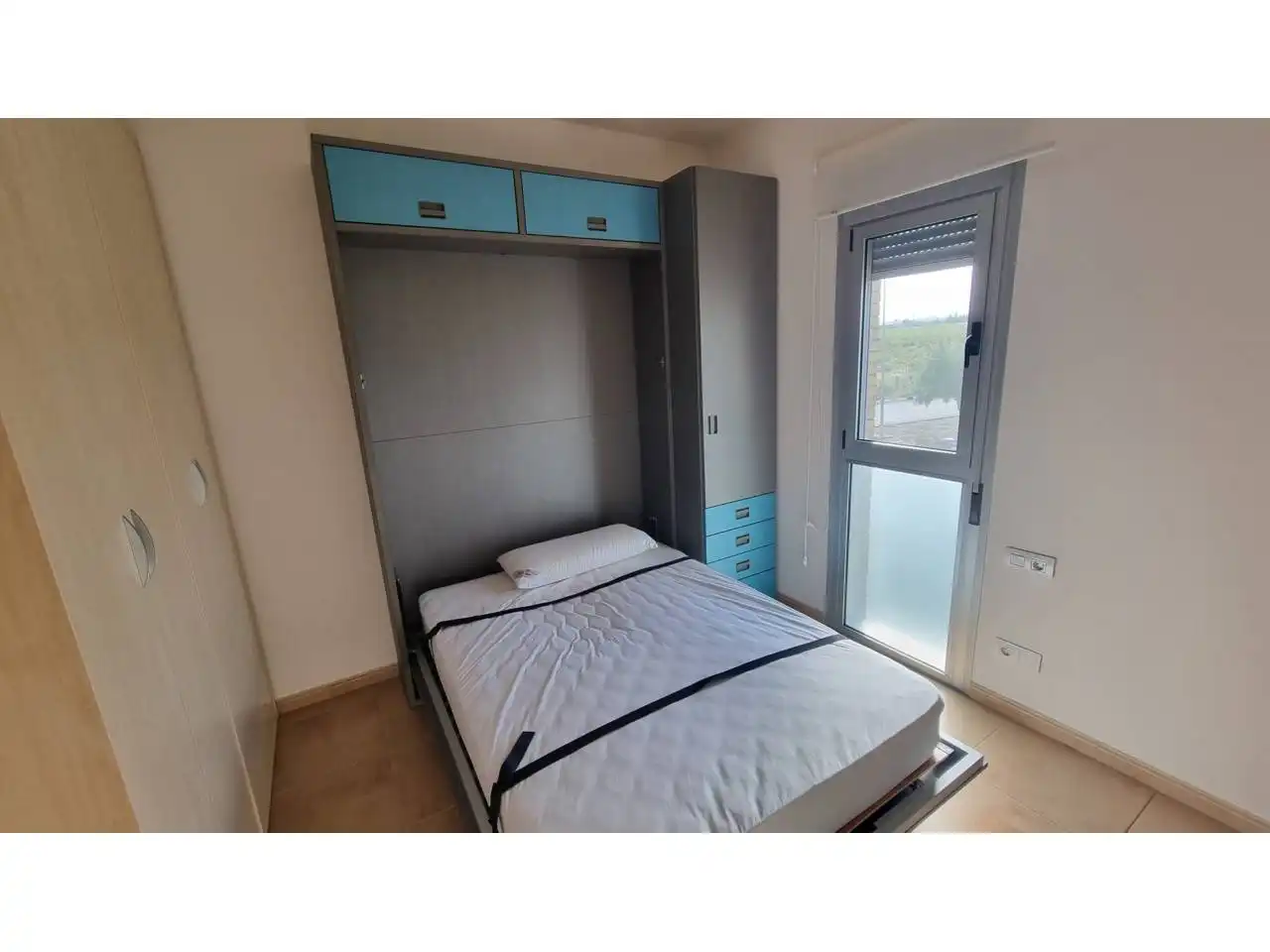Bedroom of Flat for sale in L'Ampolla  with Air Conditioner, Heating and Balcony