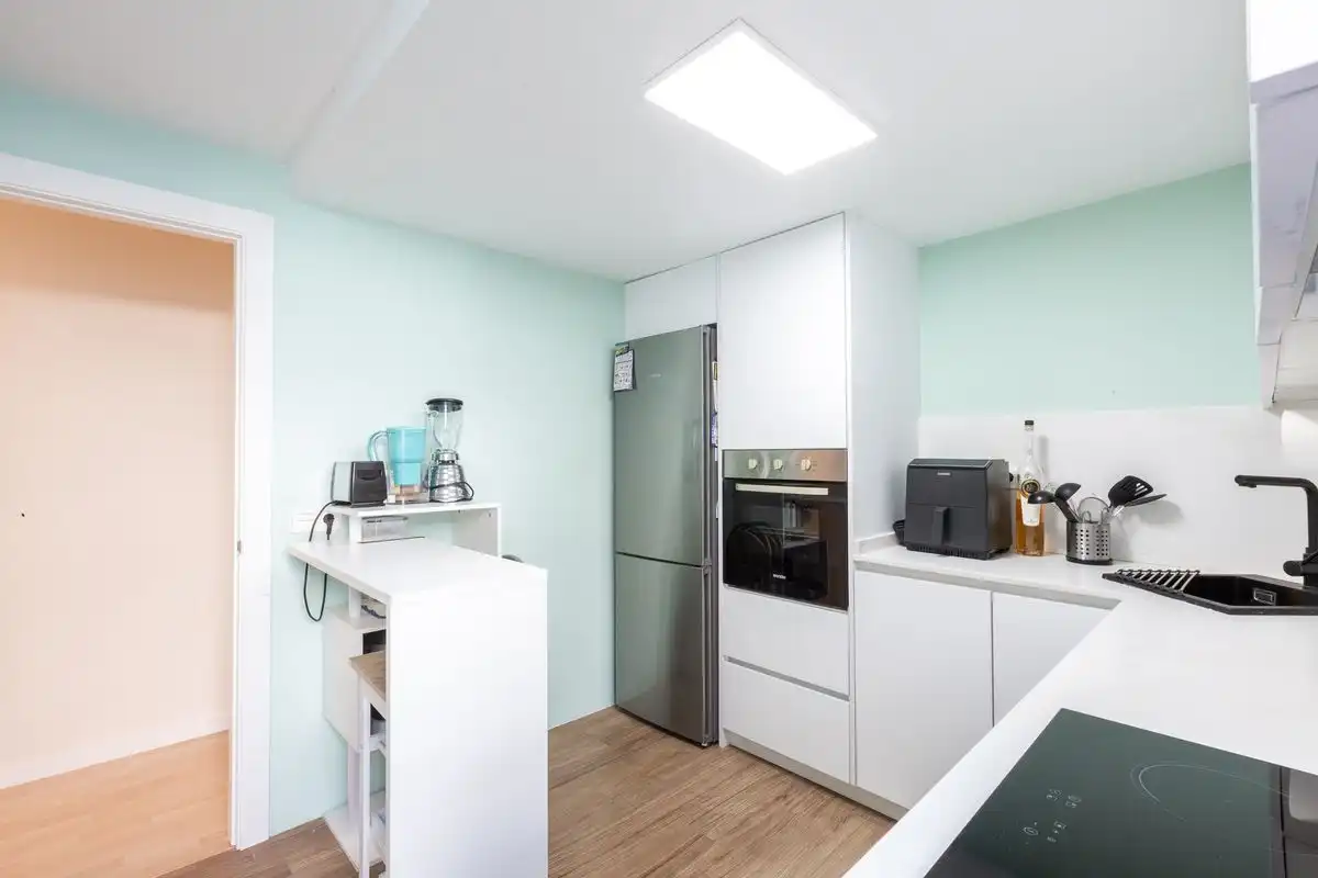 Cocina de Ático en venta en Mislata con Aire acondicionado, Calefacción y Jardín privado