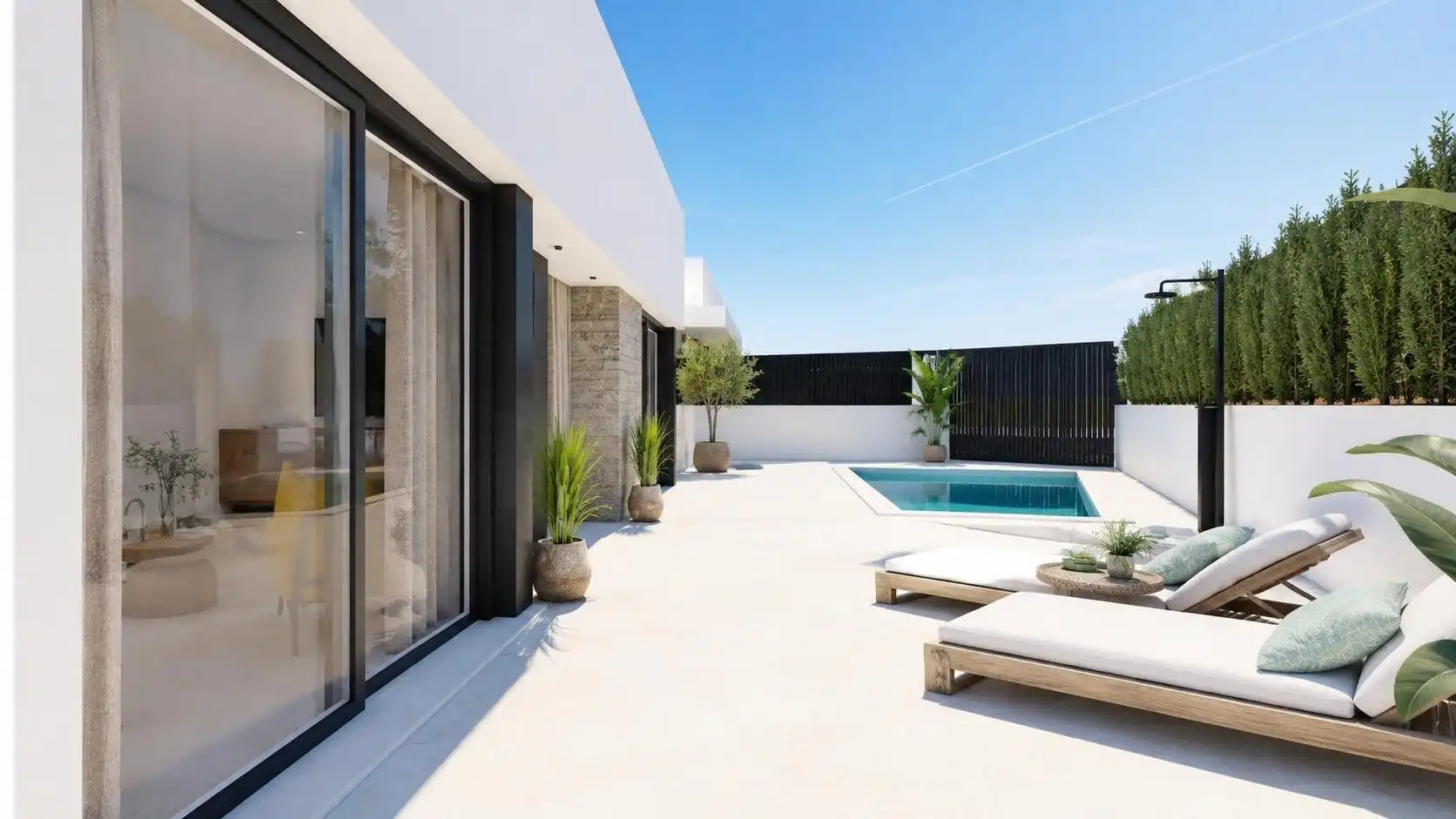 Terraza de Casa o chalet en venta en Los Alcázares con Calefacción, Jardín privado y Terraza
