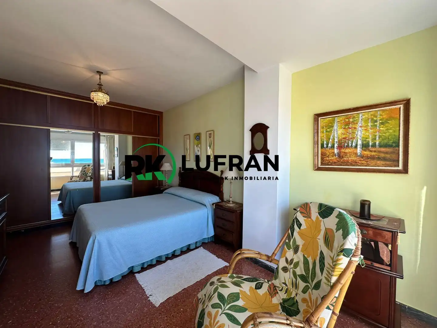 Dormitori de Apartament en venda en Alicante / Alacant amb Terrassa, Moblat i Balcó