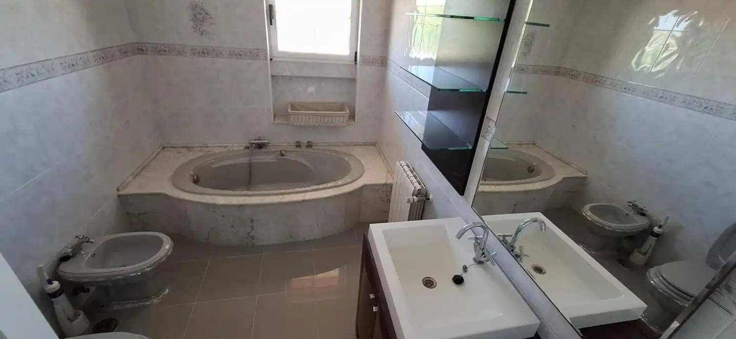 Bathroom of Houses for sale in Santa Cruz de Bezana  with Terrace, Sauna and Community pool