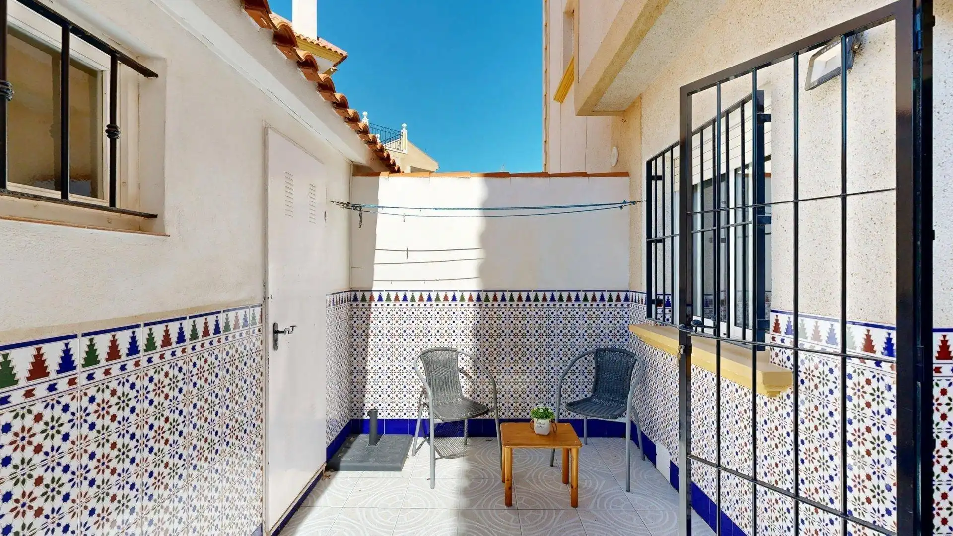 Terraza de Casa adosada en venta en Pilar de la Horadada con Jardín privado, Terraza y Balcón