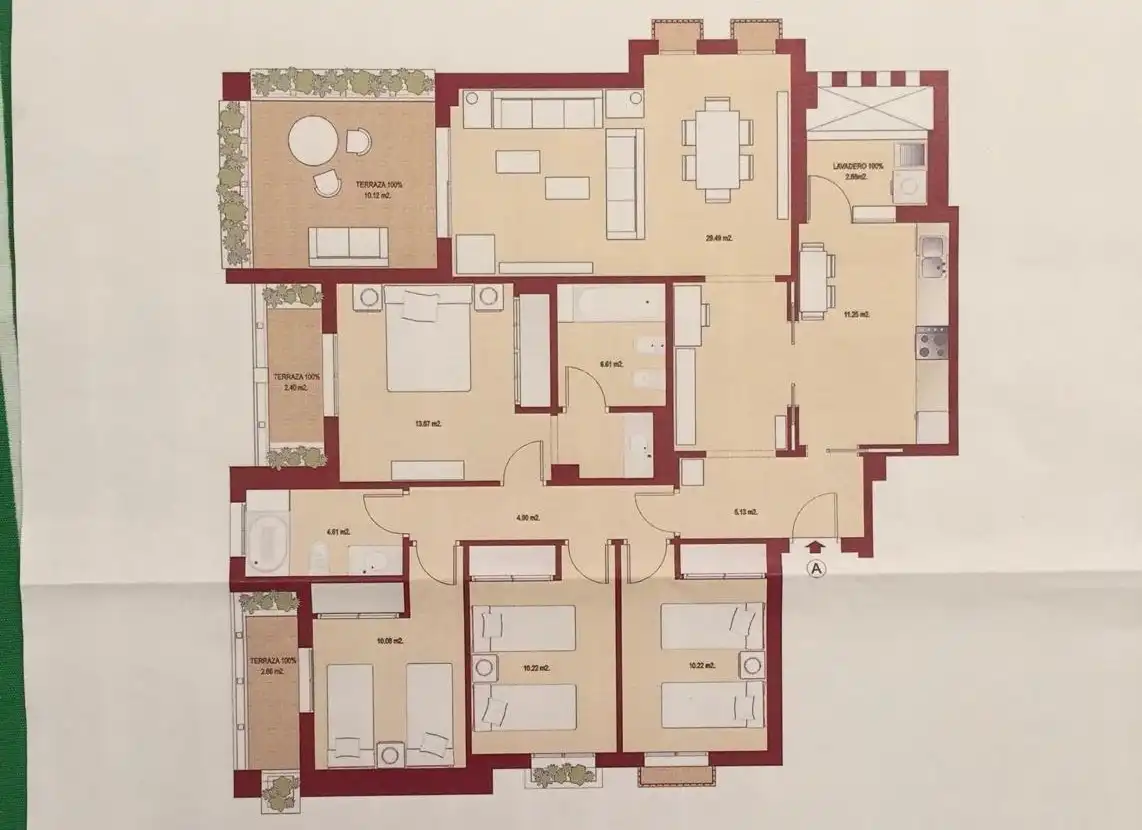 Flat for sale in Benalmádena  with Air Conditioner, Terrace and Furnished