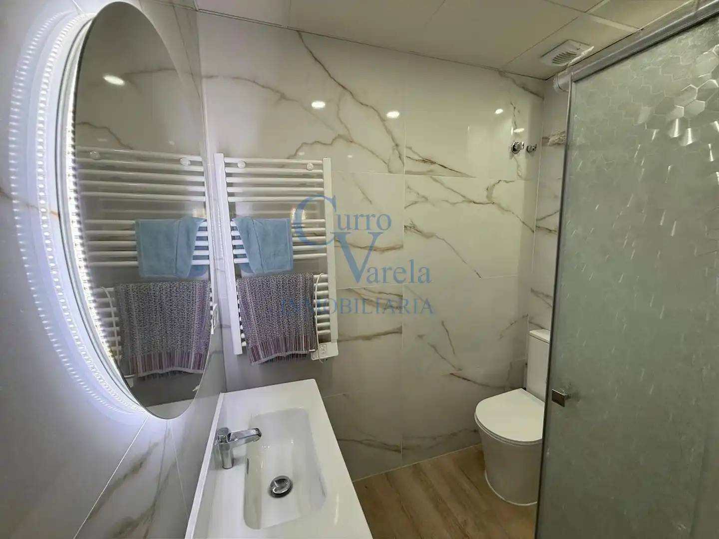 Baño de Finca rústica en venta en Dos Hermanas con Aire acondicionado, Calefacción y Trastero