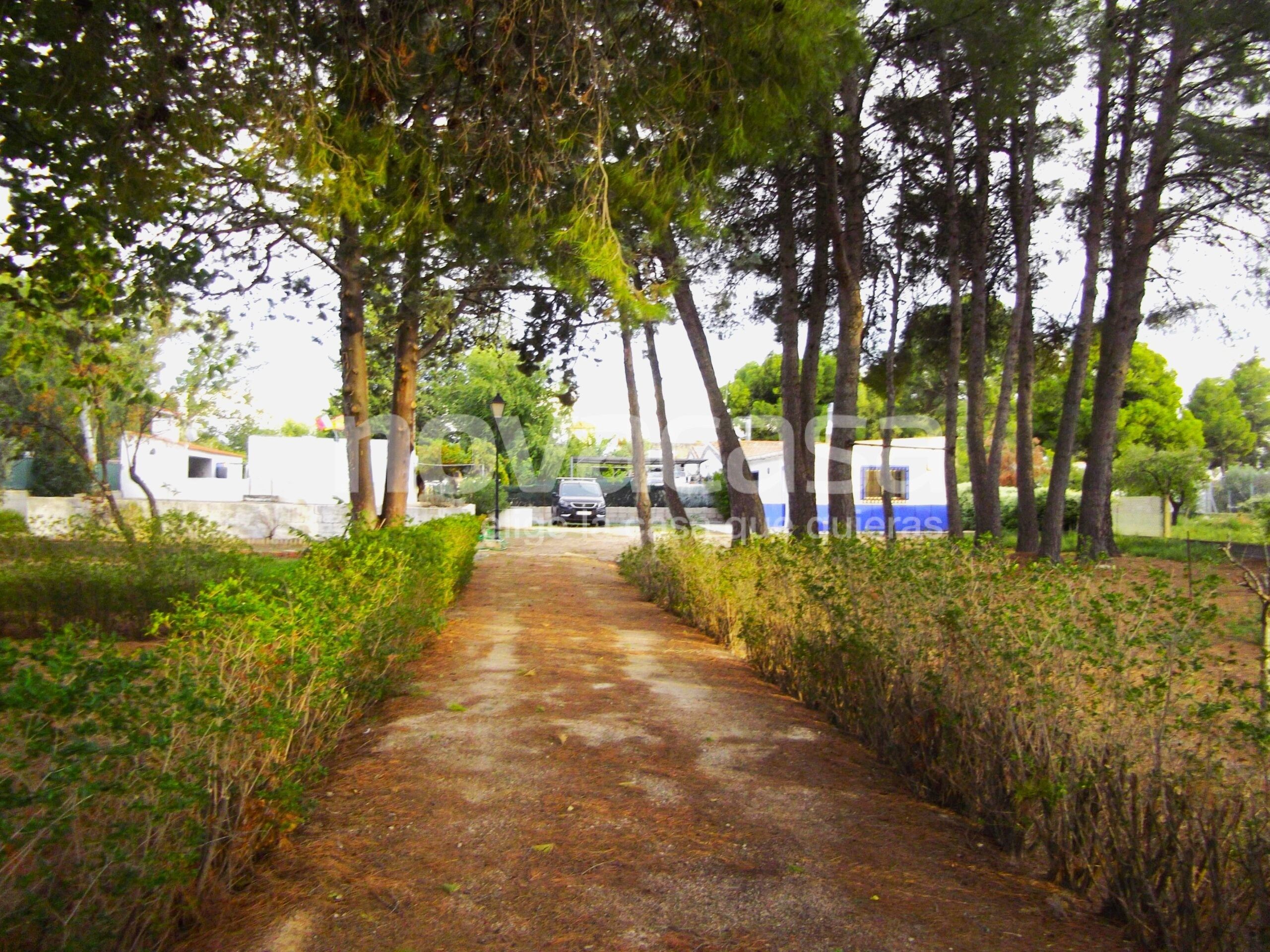 Exterior view of Country house for sale in  Albacete Capital  with Private garden, Storage room and Swimming Pool
