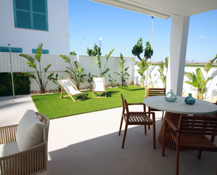 Terrace of Apartment for sale in Pilar de la Horadada  with Air Conditioner, Heating and Private garden