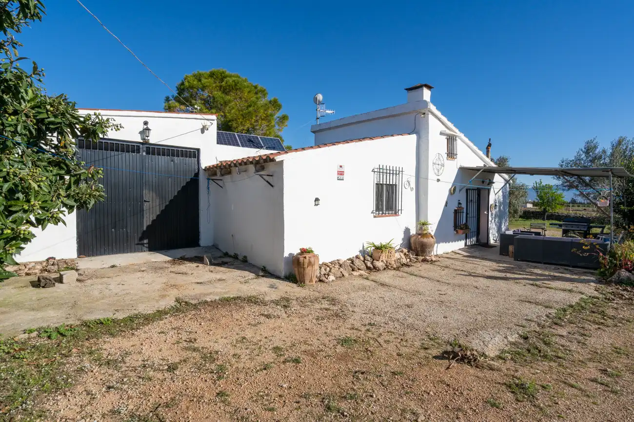 Vista exterior de Finca rústica en venta en Roquetes con Amueblado